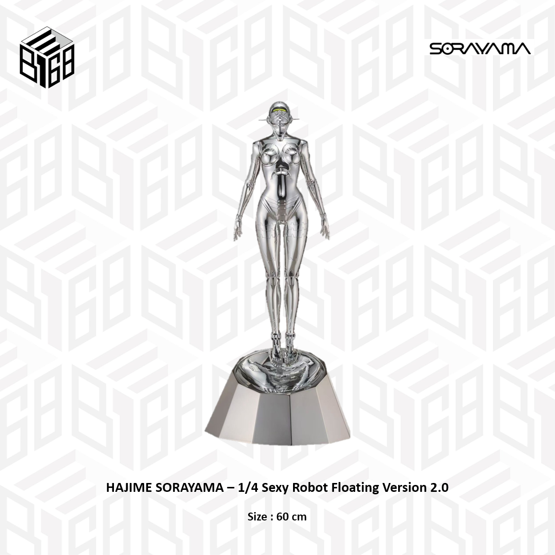 空山基 ソラヤマ ハジメ Sexy Robot Floating 1/4 Scale Figure