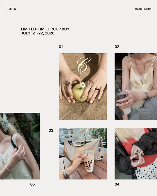 chufei ：ACCESSORIES SALE | JULY 21-22 | chufei15