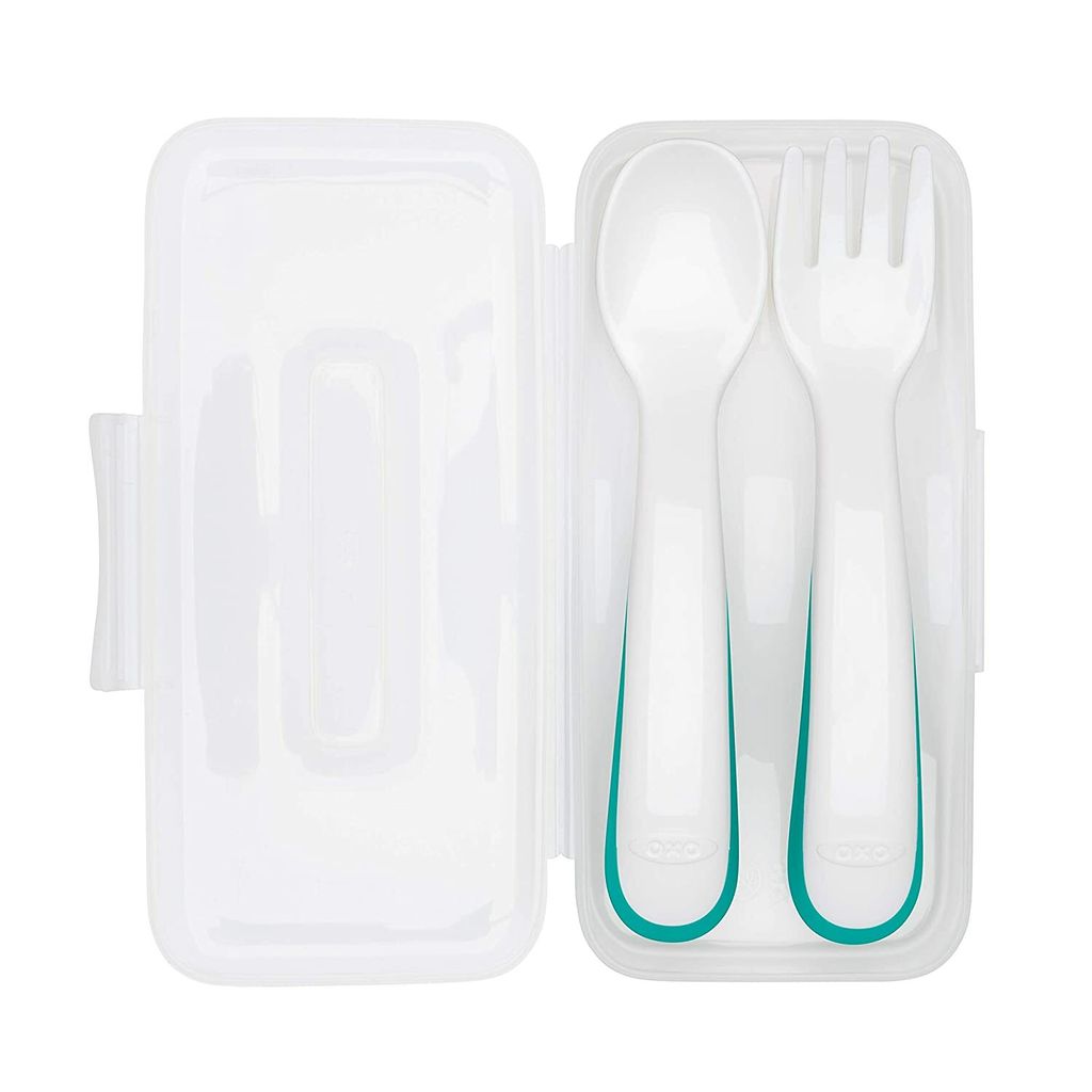 Plastic Fork & Spoon With Travel Case - 3.jpg