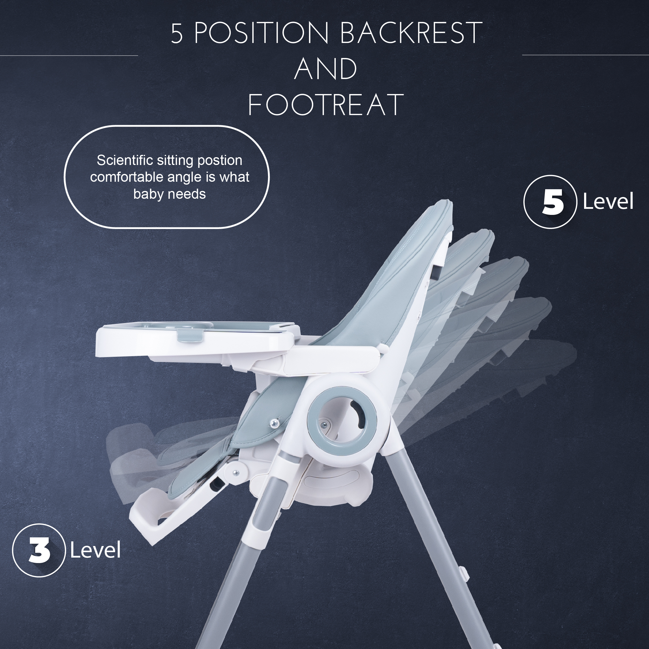 Five Position Backrest _ Foot rest