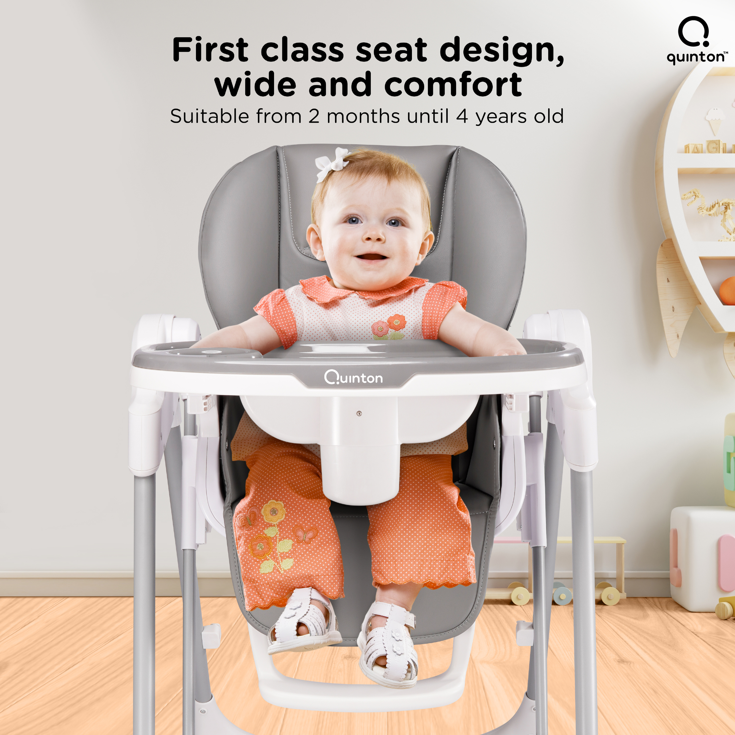 8. wide seat design