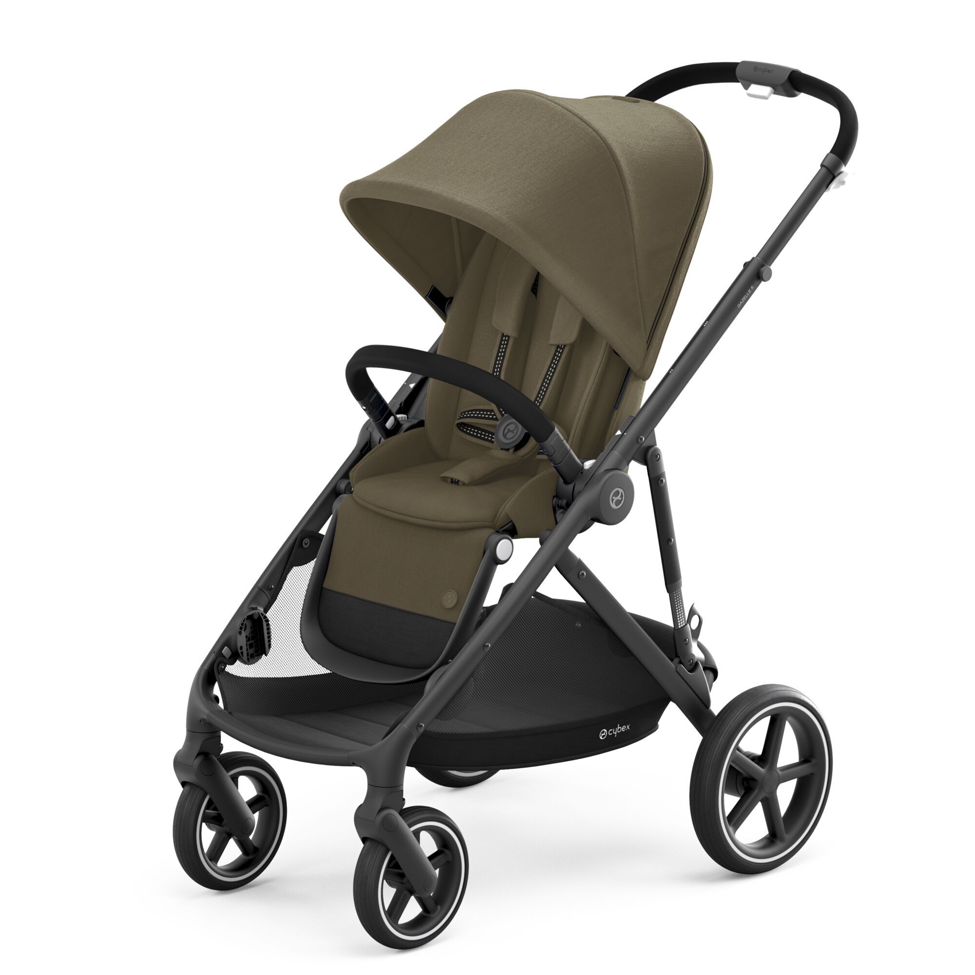 Cybex Gazelle S Mono Stroller - Black Frame – Aishah Baby Store