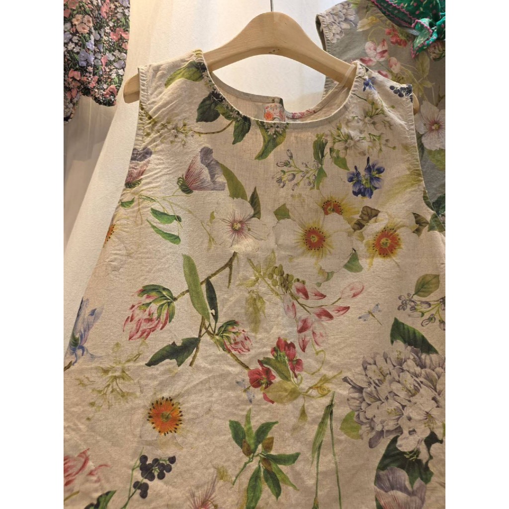 花花草草背洋（有口袋）
