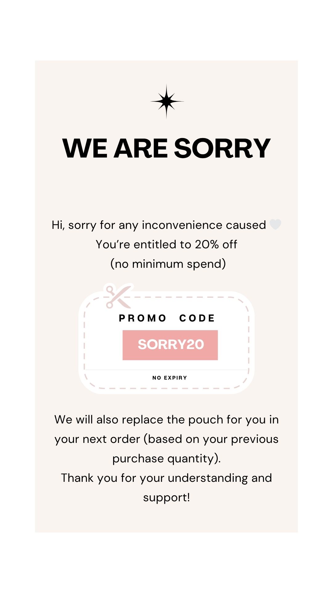 Neutral Minimalist Important Message Announcement Instagram Story