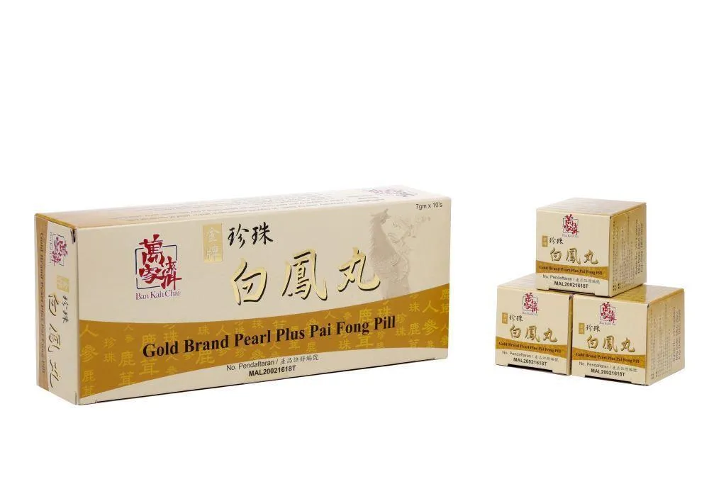 BKC Gold Brand Pearl Pai Fong Pill