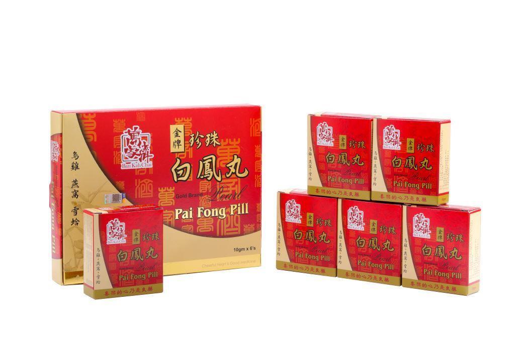 BKC Chin Choo Pai Fong Pill 10gm x 6's 