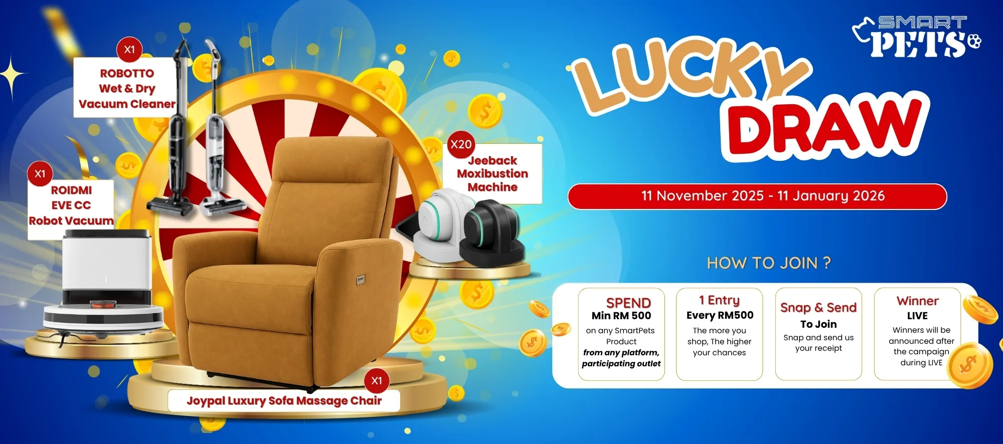  SmartPets Malaysia Lucky Draw | November 2025 - January 2026