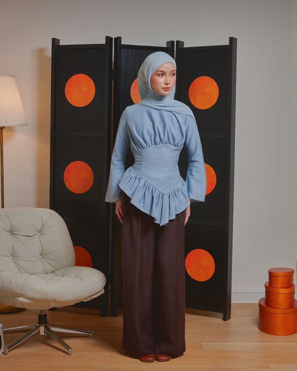 Iconic top Baby blue 2