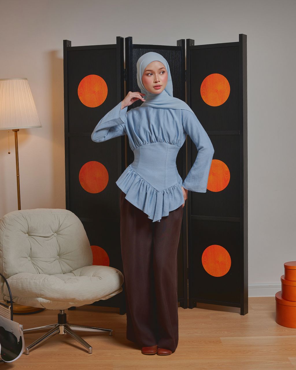 Iconic top Baby blue 1