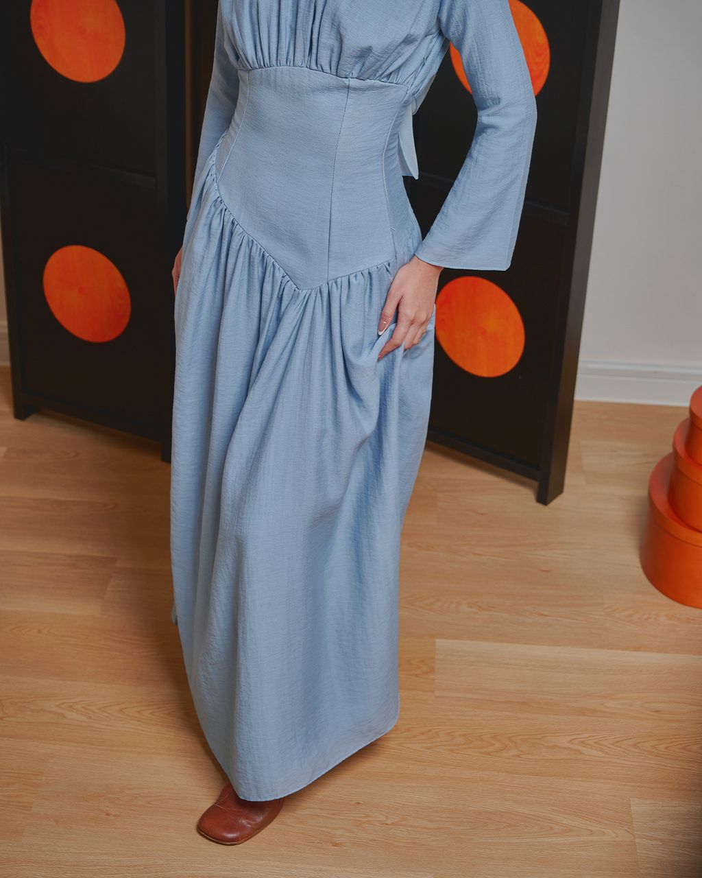 Iconic Dress baby blue 3