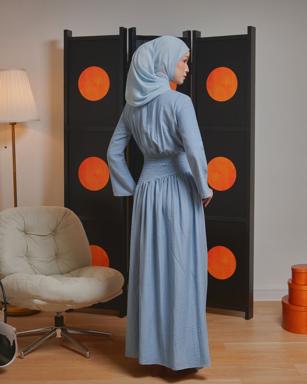 Iconic Dress baby blue 4