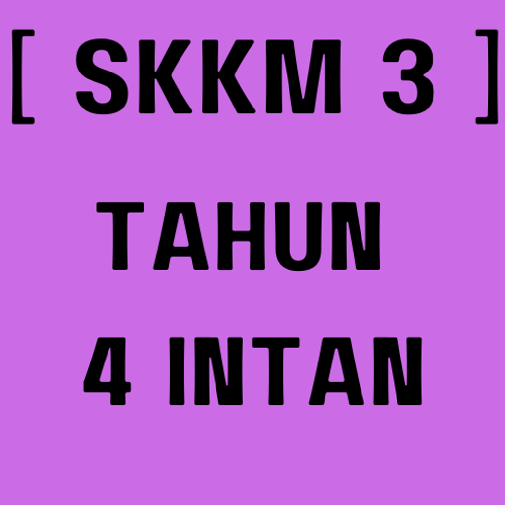 SKKM 3 - 4 INTAN