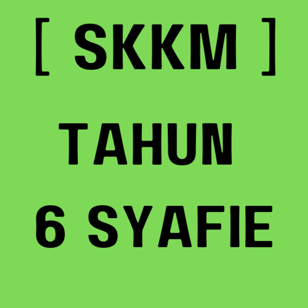 SKKM-6 SYAFIE