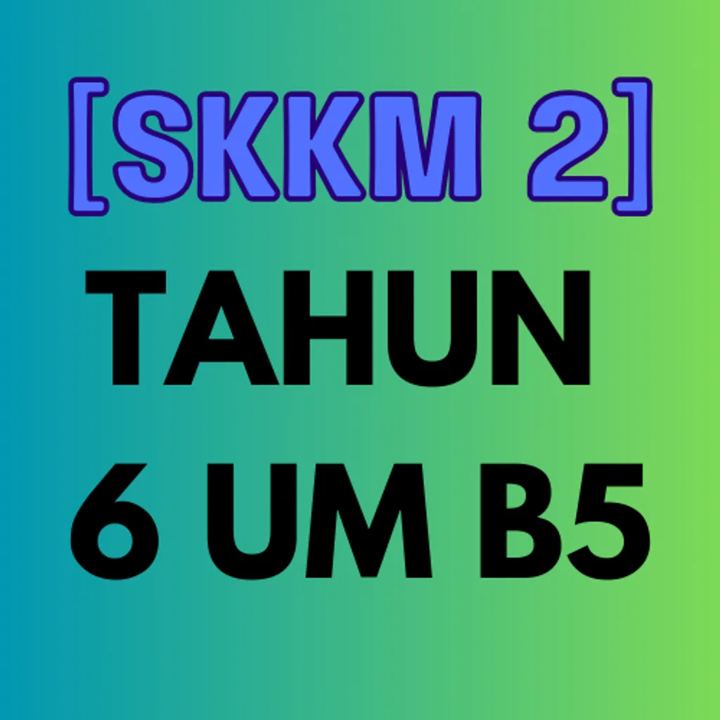 SKKM 2 - 6 UM B5