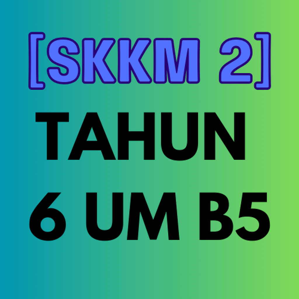 SKKM 2 - 6 UM B5