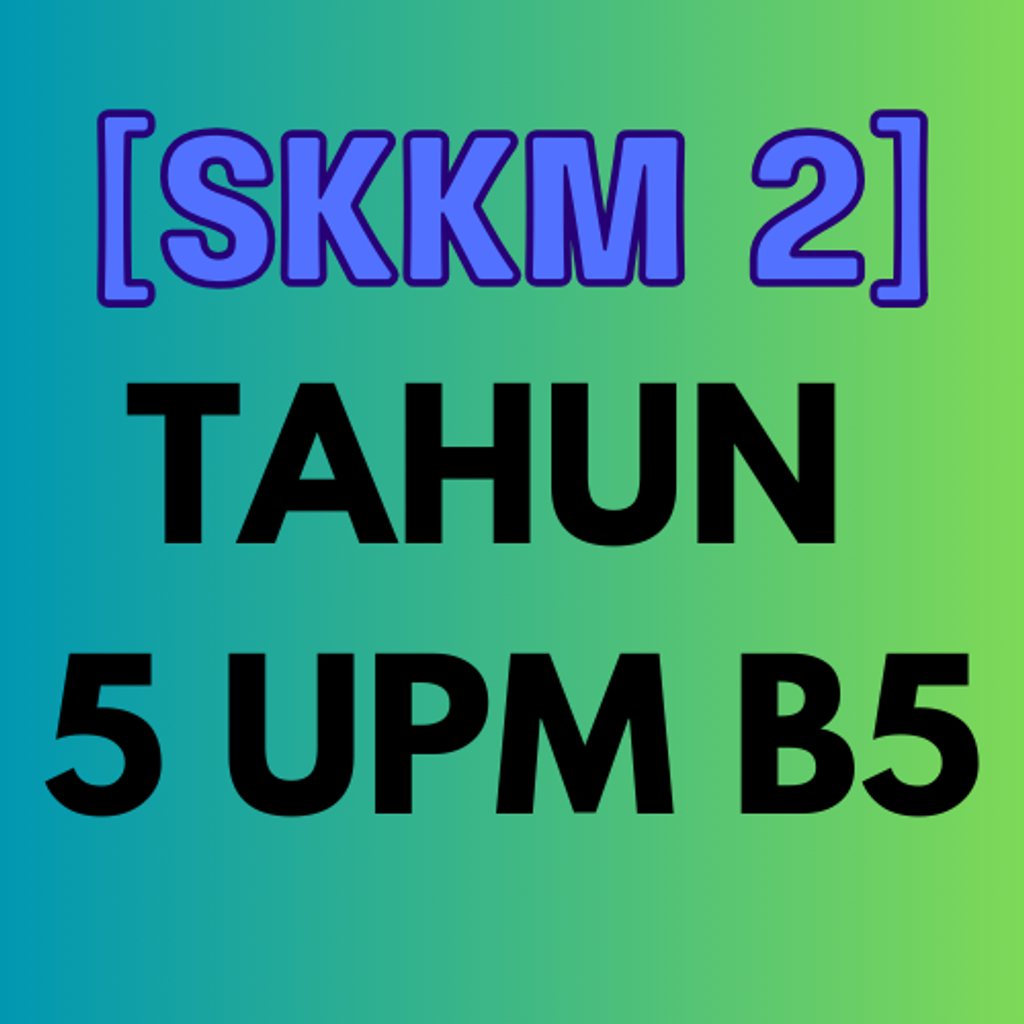 SKKM 2 - 5 UPM B5