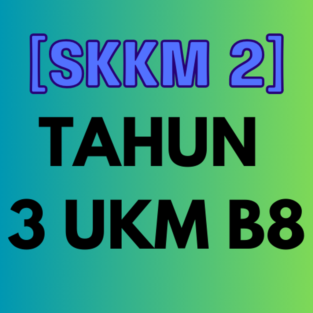 SKKM 2 - 3 UKM B8