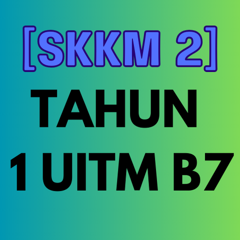 SKKM 2 - 1 UITM B7