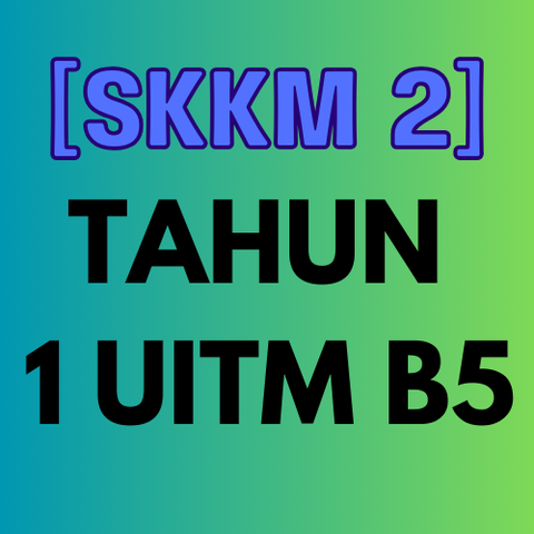SKKM 2 - 1 UITM B5