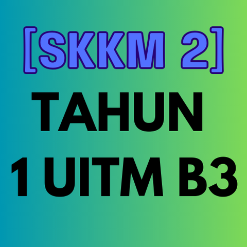 SKKM 2 - 1 UITM B3