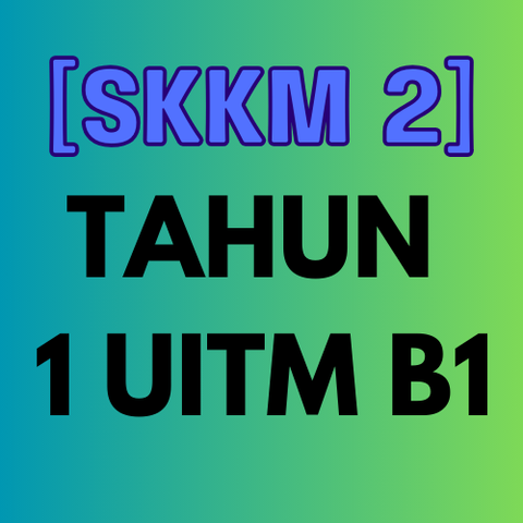 SKKM 2 - 1 UITM B1