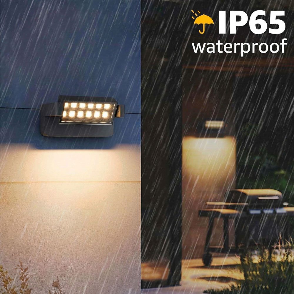 IP65等級防水LED壁燈在雨天環境下的照明表現