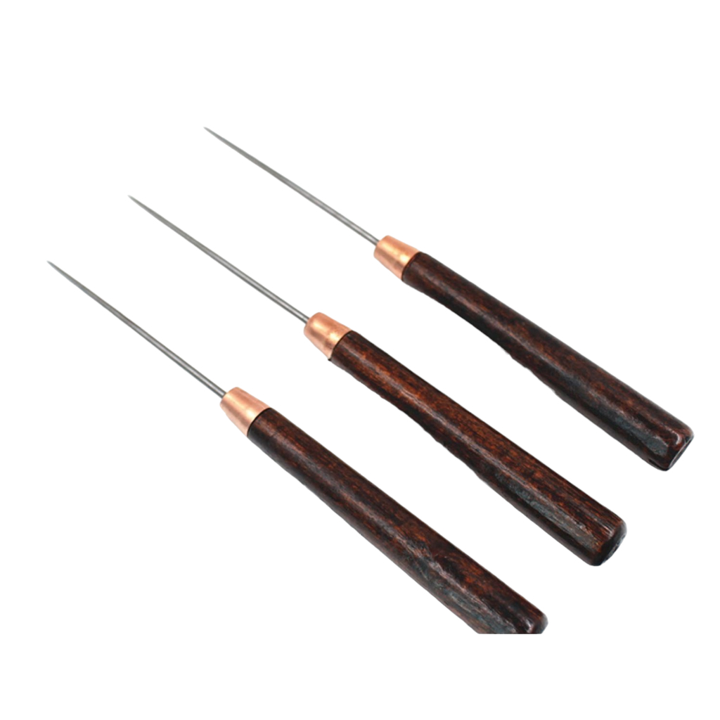 東方金工~木柄錐子椎子皮革打孔工具鑽子F1 – 東方辰珠珠寶鑑定儀器VS