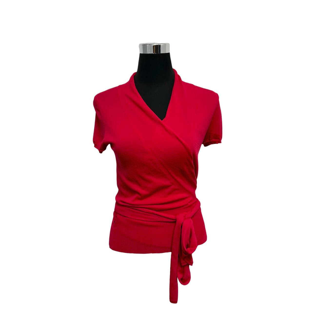bcbg red top