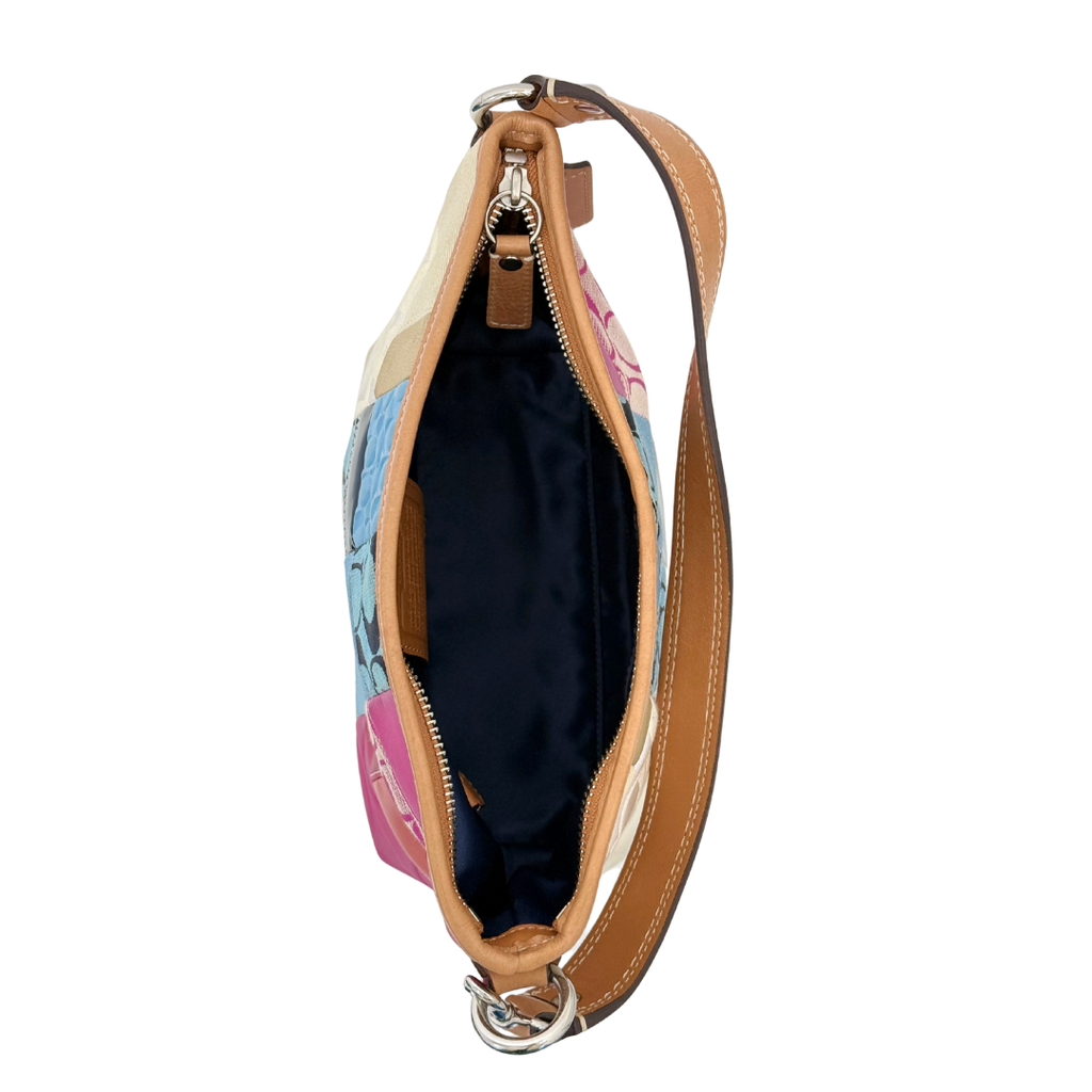 Coach Pink Blue Patchwork Shoulder Bag – Mint Apparels