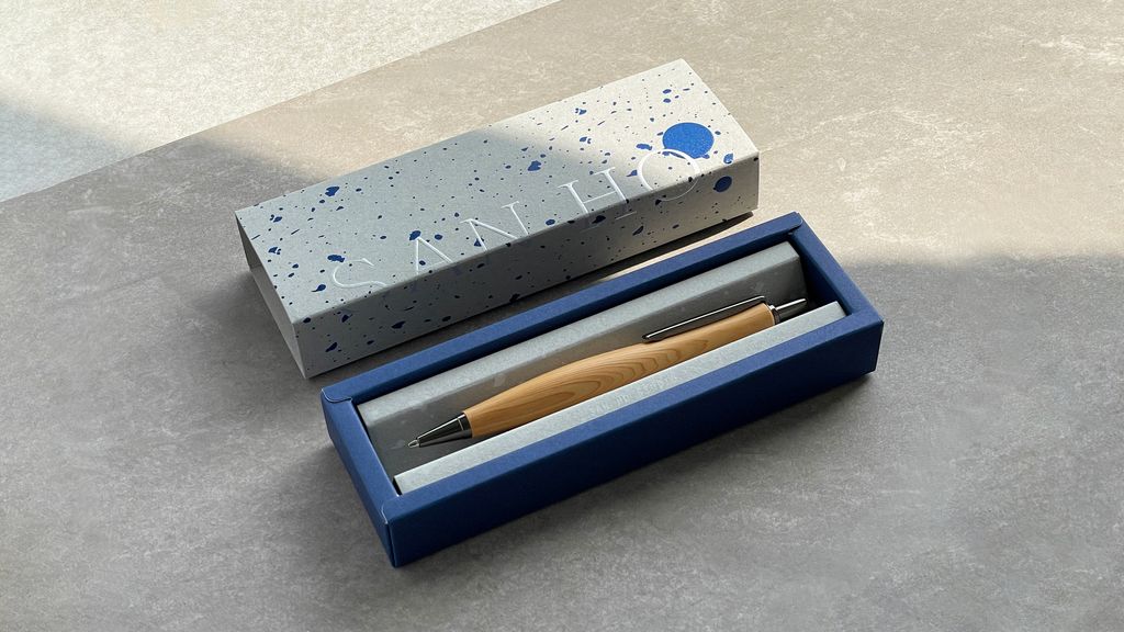 Waistline-mechanical pencil(Hinoki)02