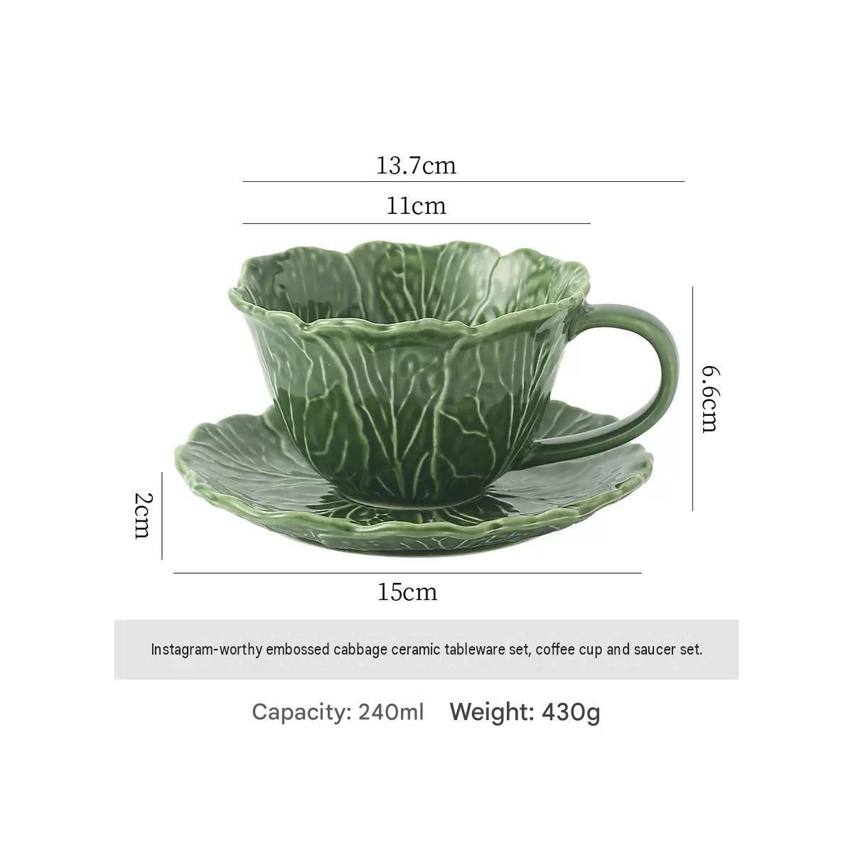 Cup and saucer