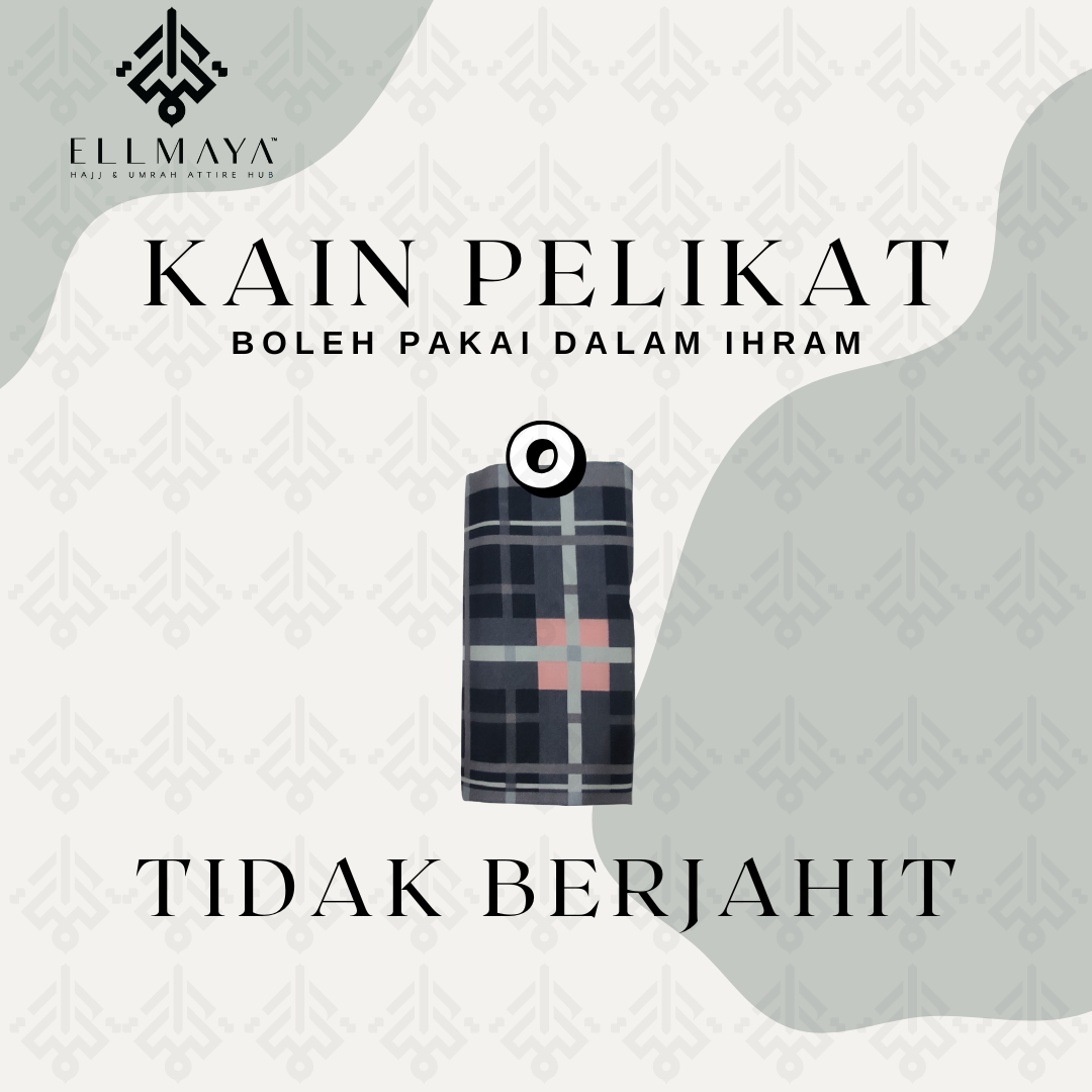 Kain Pelikat Tidak Berjahit Design O