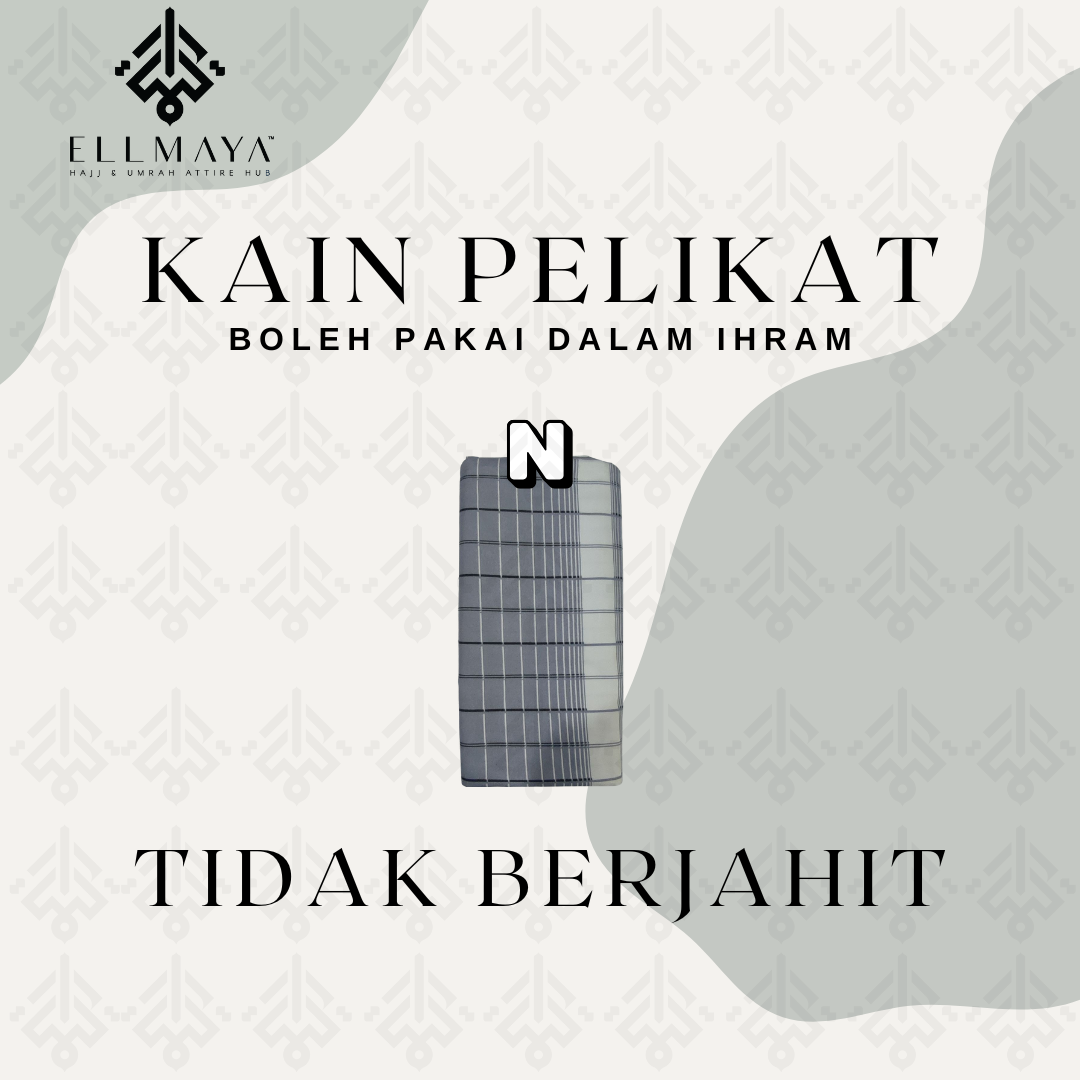 Kain Pelikat Tidak Berjahit Design N