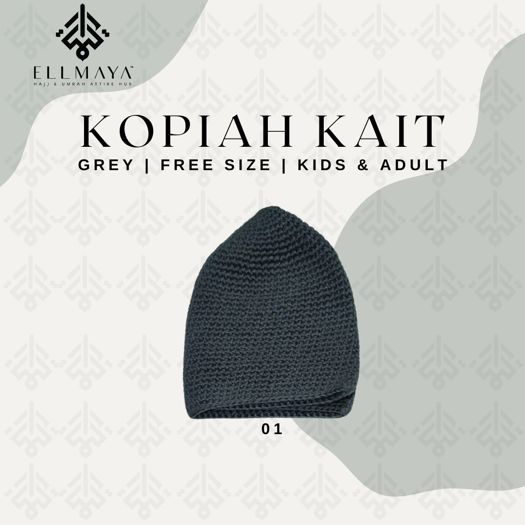 Kopiah Kait Grey 01