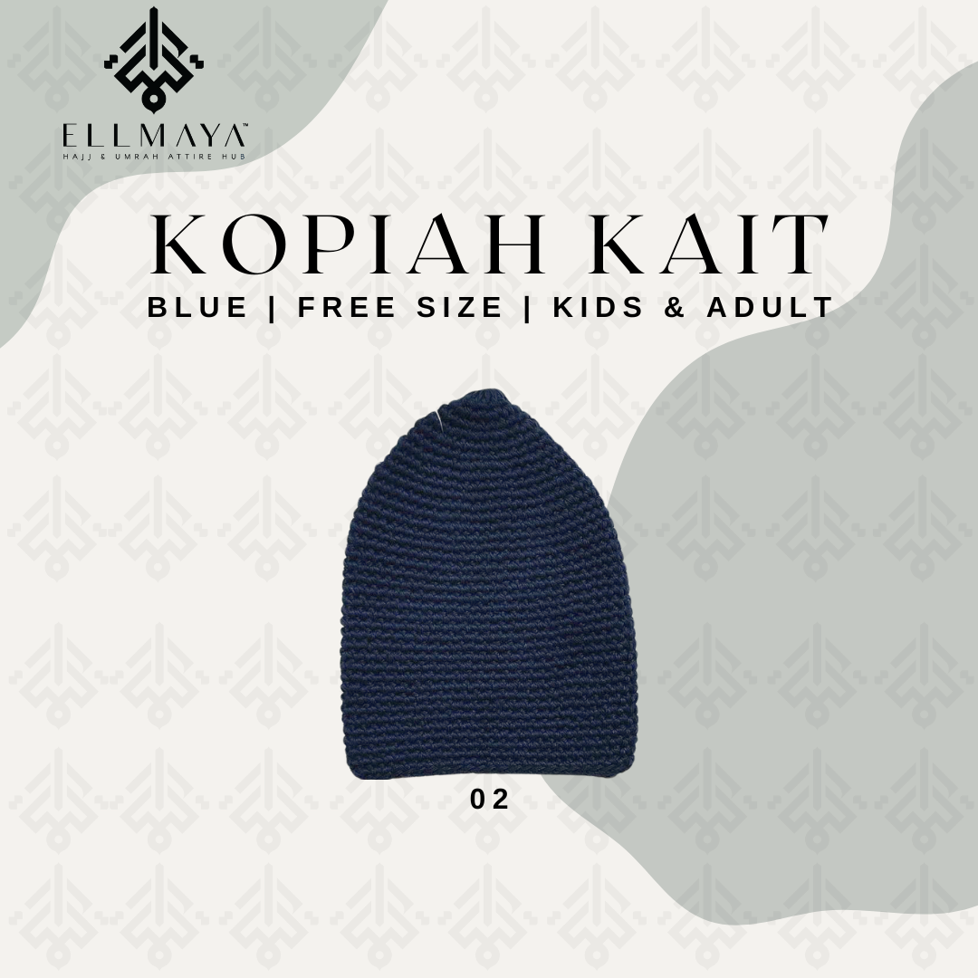 Kopiah Kait Blue 02