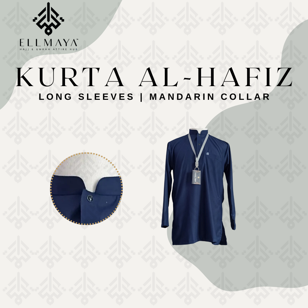 Kurta Al-Hafiz in Dark Blue