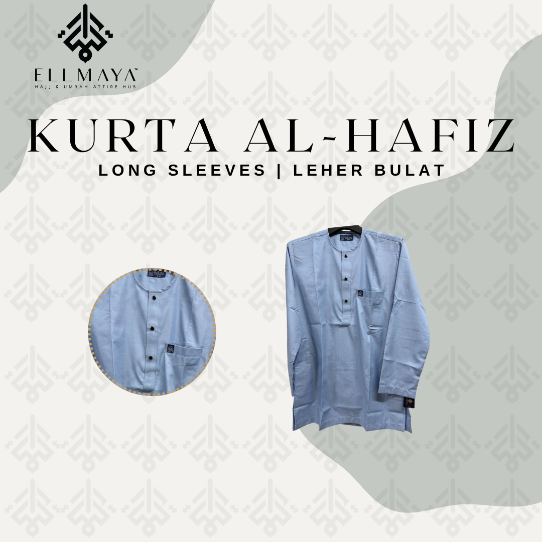 Kurta Al-Hafiz in Baby Blue