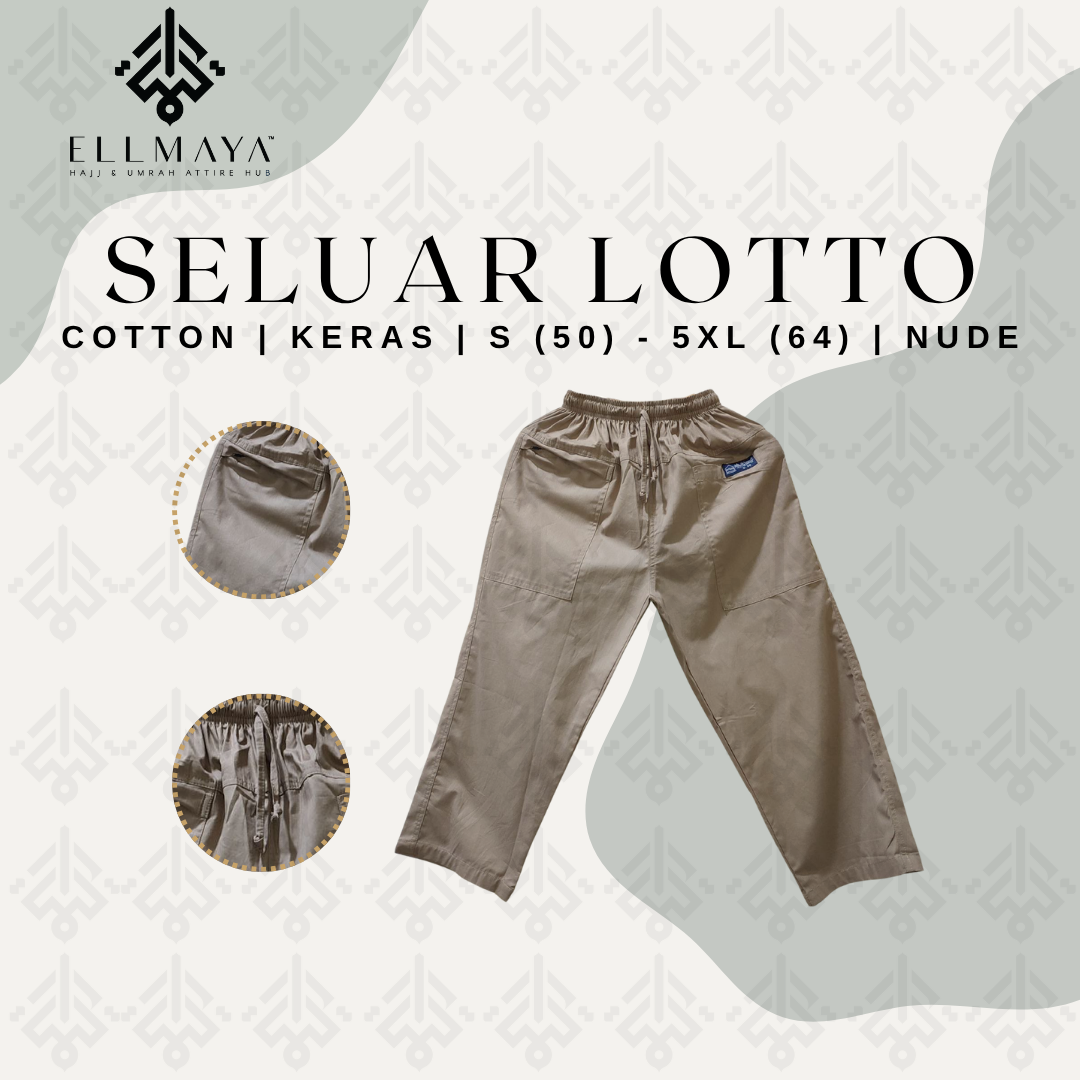 Seluar Lotton in Nude