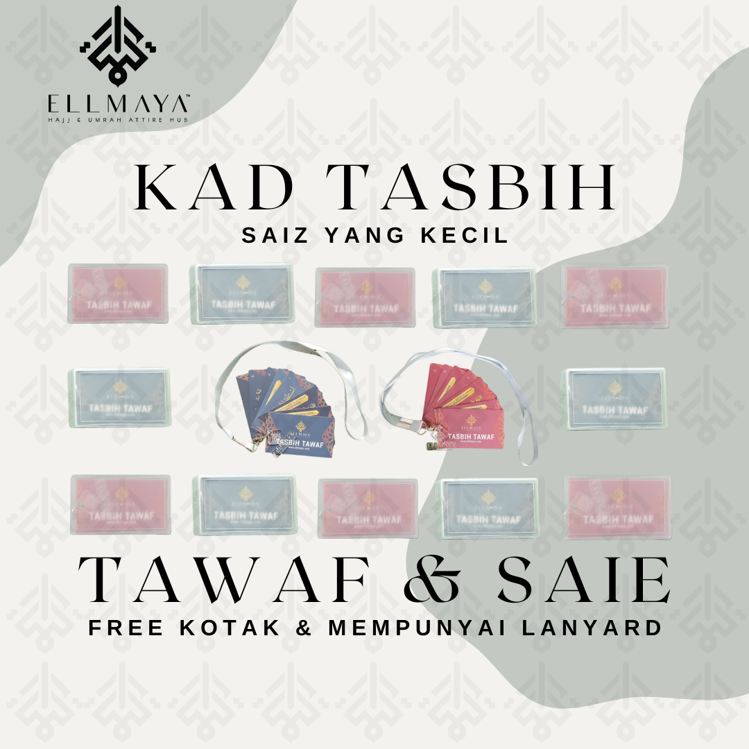 Kad Tasbih Tawaf Saie 