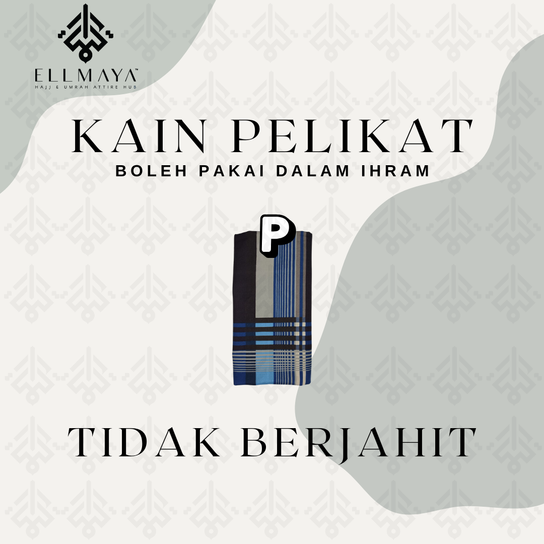 Kain Pelikat Tidak Berjahit Design P