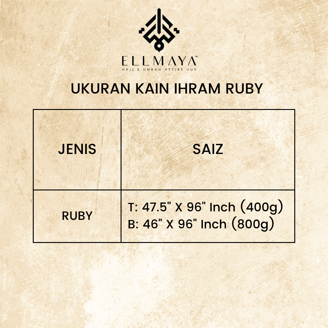 IHRAM RUBY