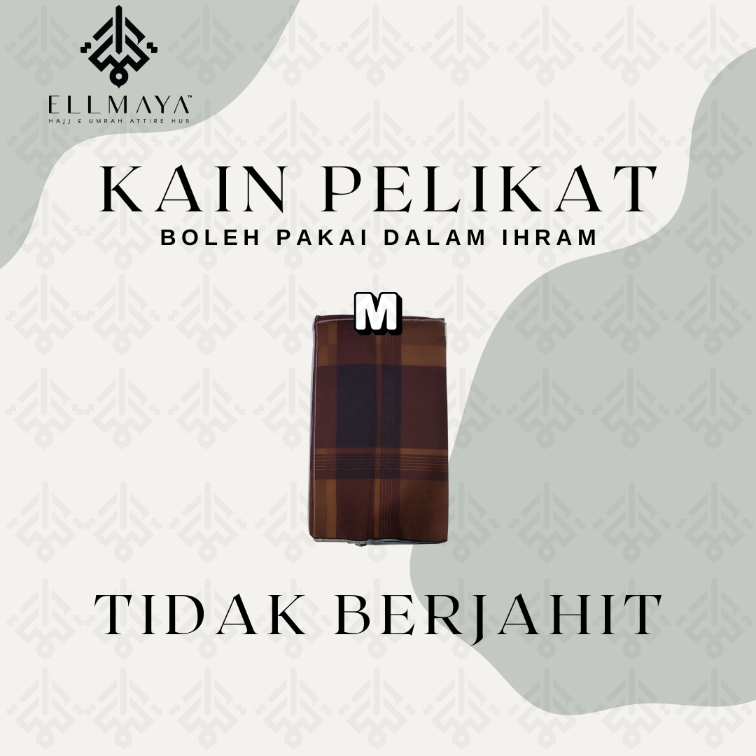 Kain Pelikat Tidak Berjahit Design M
