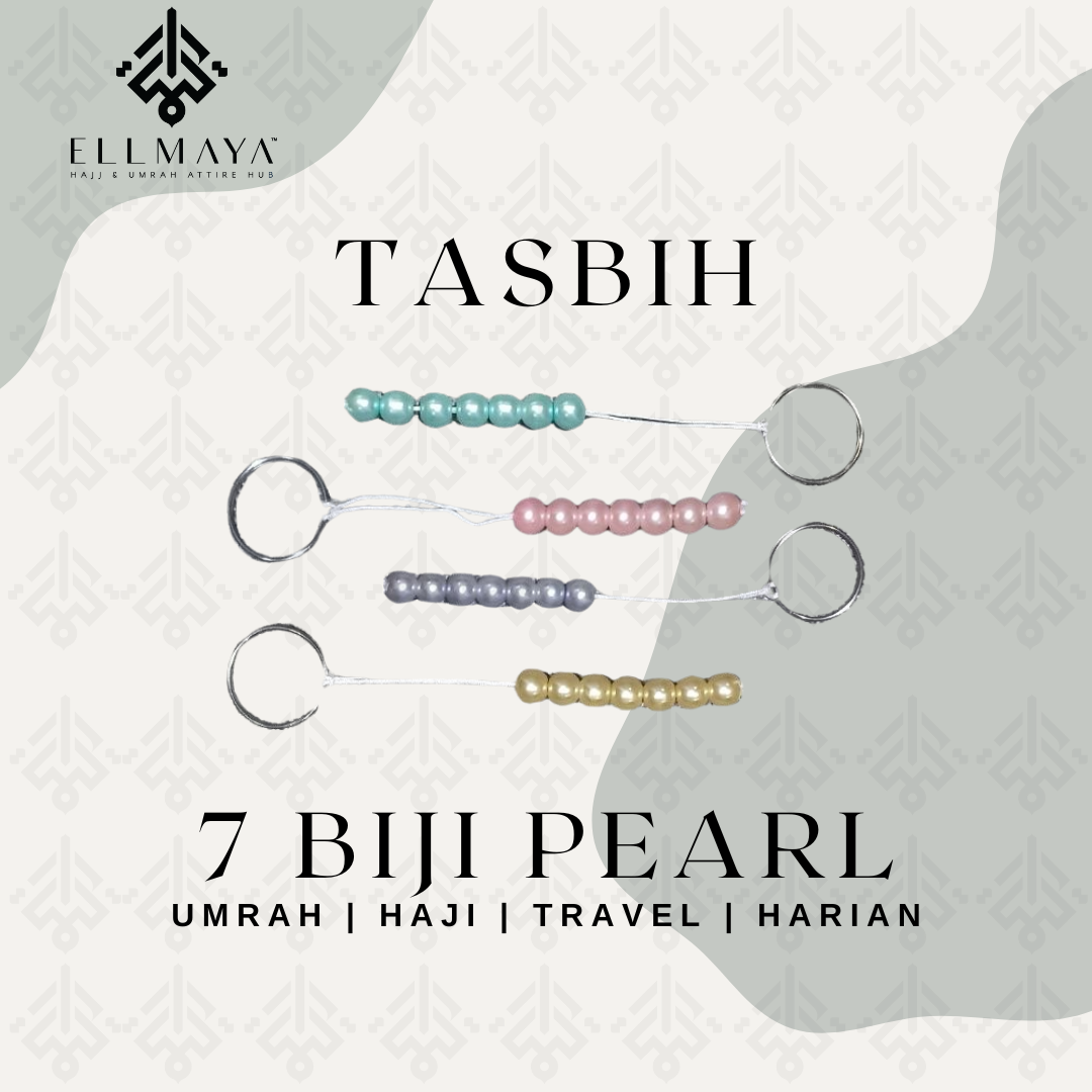 Tasbih 7 Biji Pearl