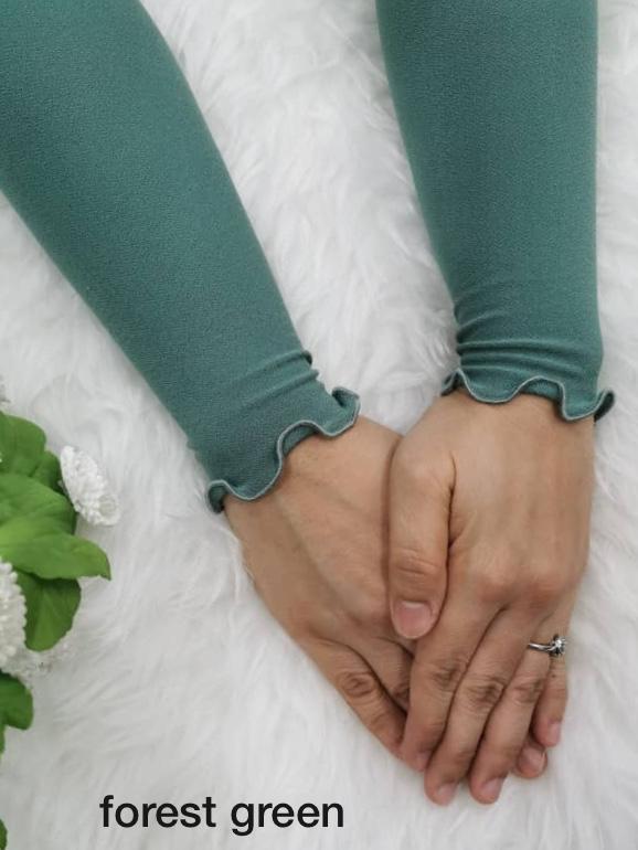 Muslimah Handsocks Forest Green.jpeg