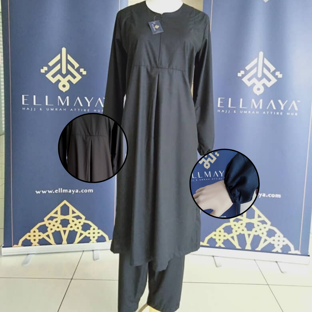 kurti Aminah plain -black.png