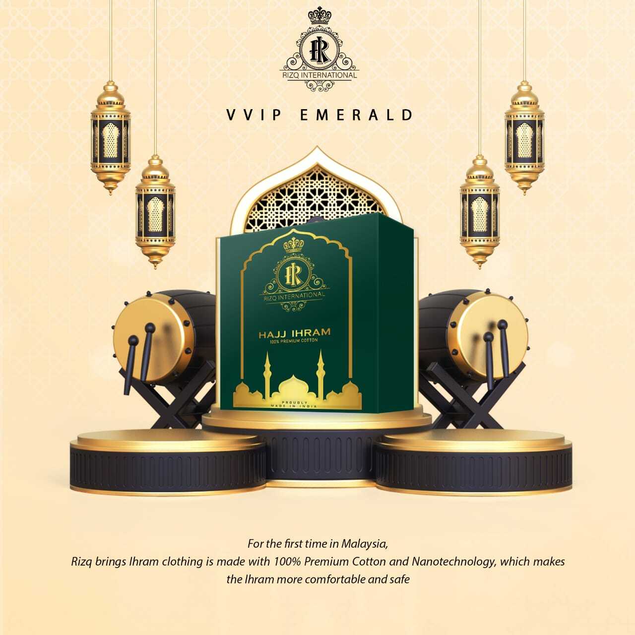 Ellmaya VVIP Emerald Ihram Nanotechnology 01