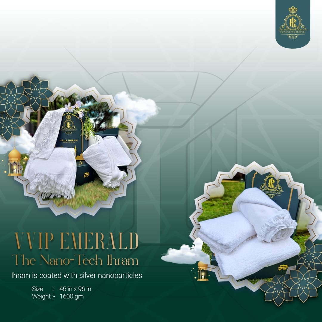 Ellmaya Kain Ihram Emerald