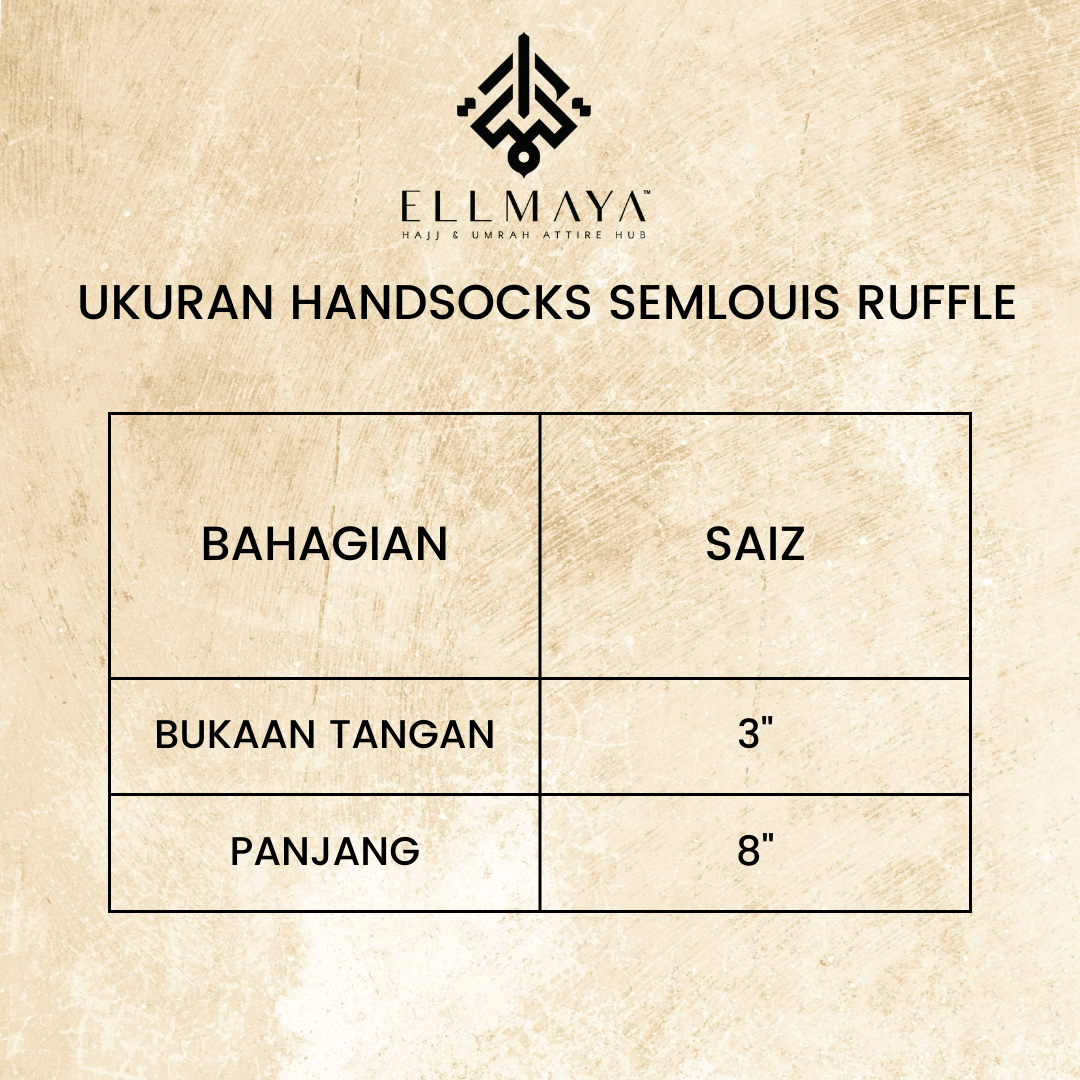HANDSOCKS SEMLOUIS RUFFLE