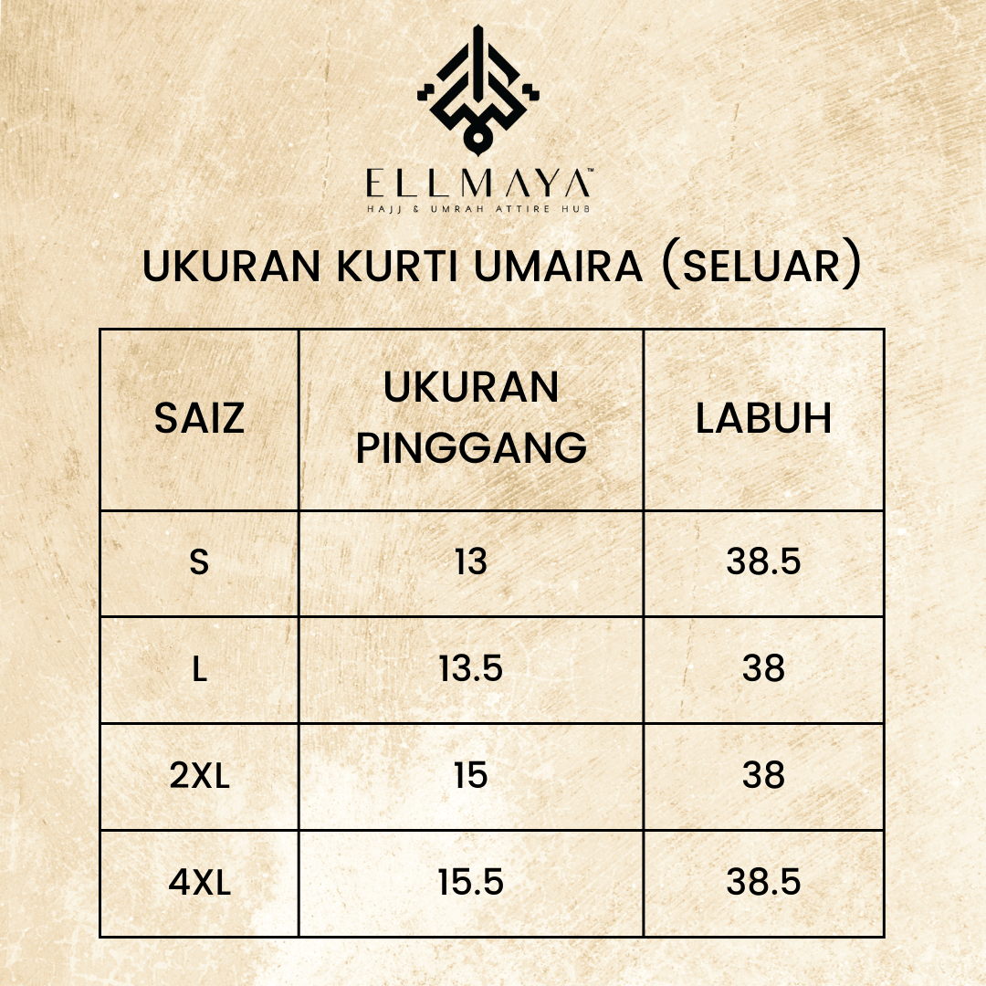 KURTI UMAIRA SELUAR