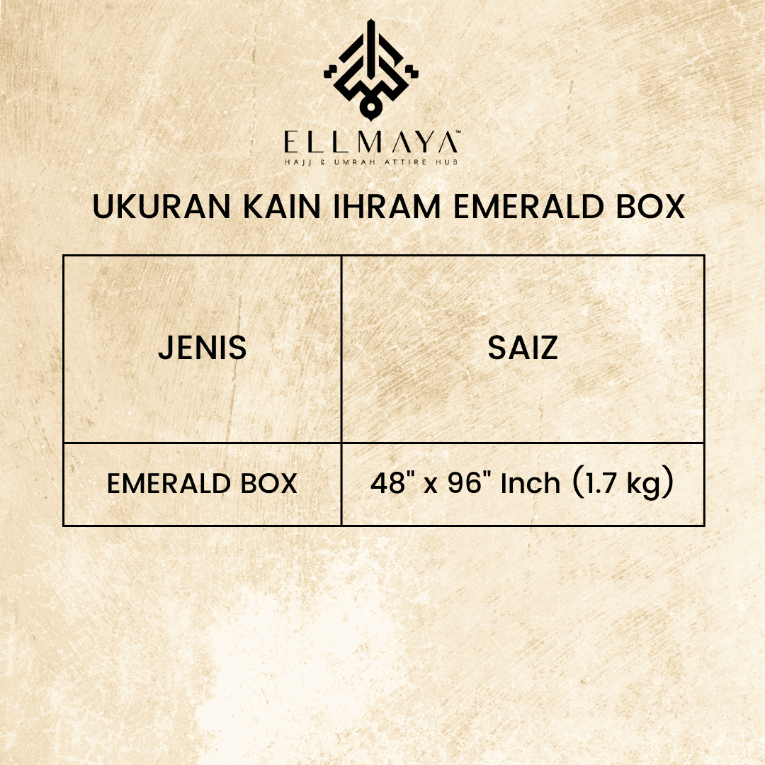 IHRAM EMERALD BOX